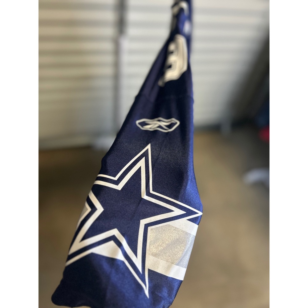 Reebok Jersey Mens L Navy Tony Romo Dallas Cowboys NFL Equipment Authentic Mesh - Picture 11 of 11